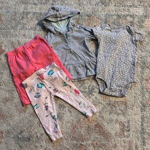 Carters size 6 month clothing bundle